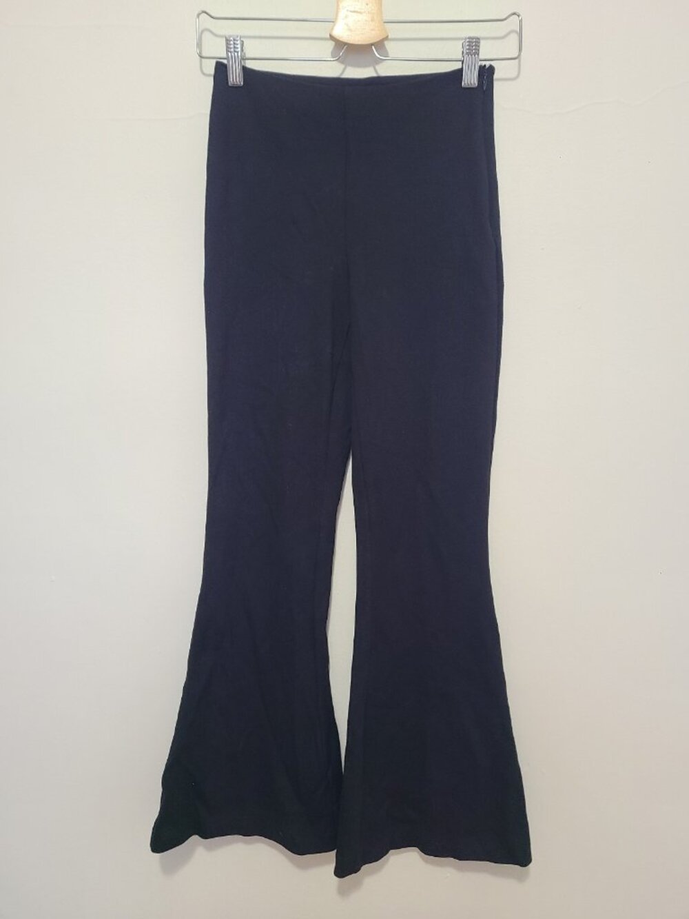 Reformation Flare Pant Stretchy Black Size 2
